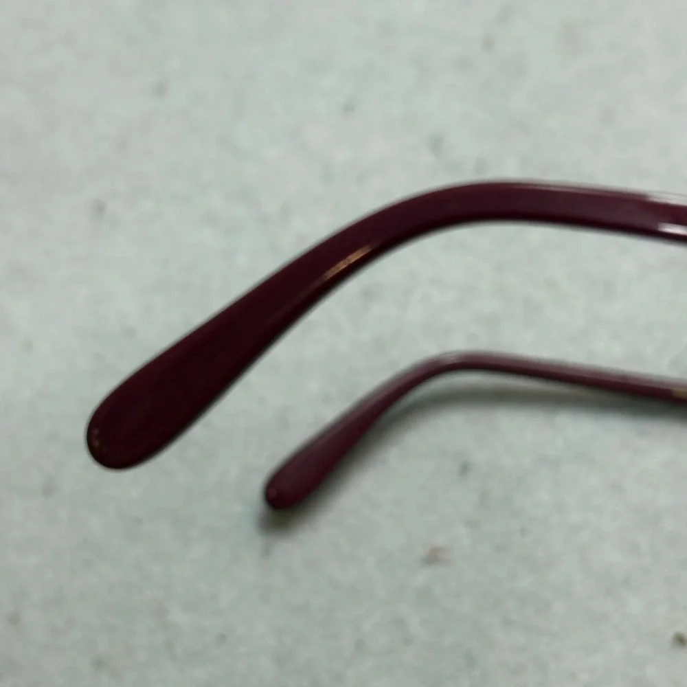 Mulberry VML218 Eyeglasses Womens Burgundy  Bio-Acetate 52-16-140